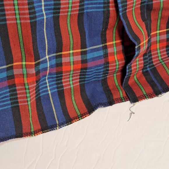 Authentic Vtg Panhandle Slim Western Shirt Pearl Snap Buttons Mens Size 17 Plaid - Picture 6 of 8